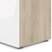 Armario Grande Blanco y Beige 201 Cm - Tvilum