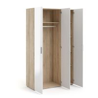 Armario Grande Blanco y Beige 201 Cm - Tvilum