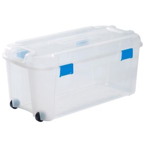 Caja Totem Multifuncional Transparente De 80 Lts - Keter