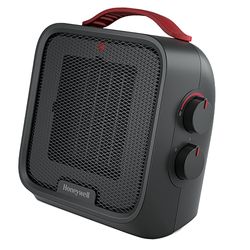 Calefactor Cerámico Retro Negro Cuadrado - Honeywell