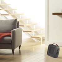 Calefactor Cerámico Retro Negro Cuadrado - Honeywell