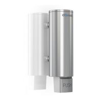 Dispensador De Jabón Cilíndrico De Acero Inoxidable 300 Ml - Genwec