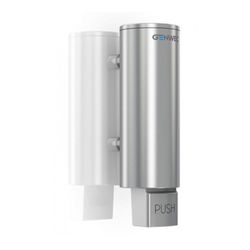 Dispensador De Jabón Cilíndrico De Acero Inoxidable 300 Ml - Genwec