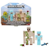Set De Figura De Acción 2 Pzas Diseños Surtidos - Minecraft