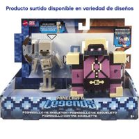 Set De Figuras Legends 3.2 Plg 2 Pzas Diseños Surtidos - Minecraft