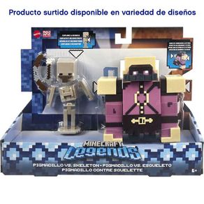 Set De Figuras Legends 3.2 Plg 2 Pzas Diseños Surtidos - Minecraft