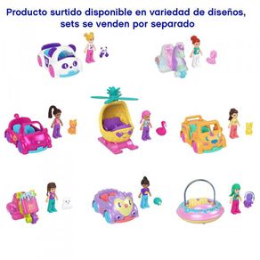 Mini Vehículos Polly Ville Diseños Surtidos - Polly Pocket