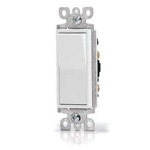 Interruptor Sencillo Duplex-Contact Blanco - Volteck