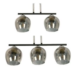 Set De 2 Lámparas De Techo 5 Luces 40 W - Zlumini