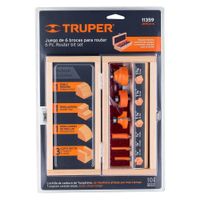 Juego De Brocas Para Router, 6 Piezas
