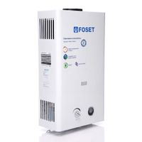 Calentador A Gas De Paso Foset 6 Lt