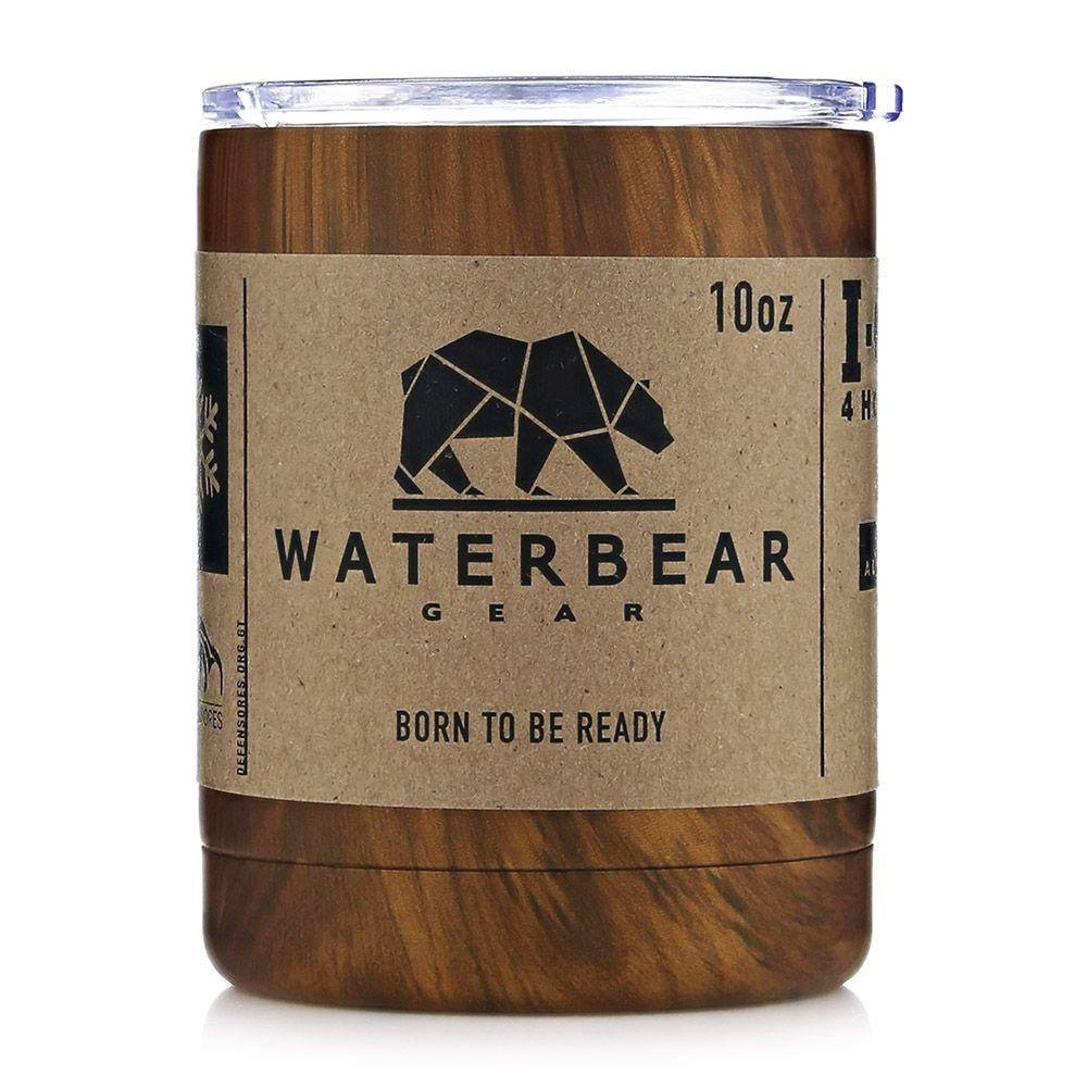 Termo de 295 ml de Acero Inoxidable Color Madera
