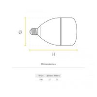 Bombilla Para Electrodomésticos Led Base E14 De 5 W - Sylvania