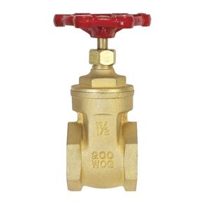 Valvula De Compuerta 1 1/2'' Laton Bk