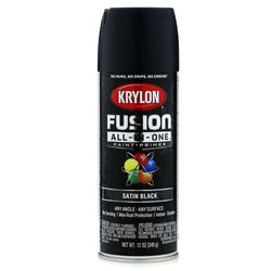 Spray Satinado Negro Paint+Primer Krylo - Rust-Oleum