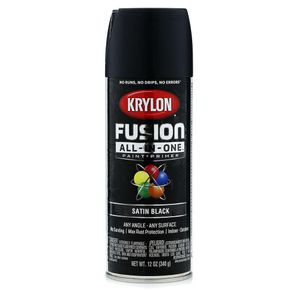 Spray Satinado Negro Paint+Primer Krylo - Rust-Oleum