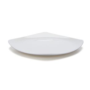 Plato De Cena Cuadrado De Porcelana - Wilmax