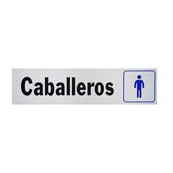 Rótulo Caballeros Pequeño 5.1 X 20.3 - Hy Ko