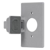 Placa Standard 1 Modulo Gris