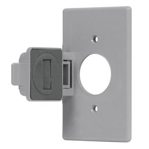 Placa Standard 1 Modulo Gris