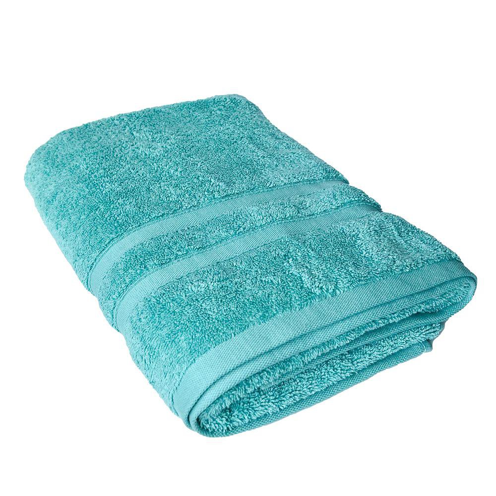 Toalla de Algodón Color Turquesa - Varios Tamaños Baño