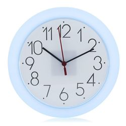 Reloj De Pared Azul 25.5X25.5X3.5 - Flor De Liz