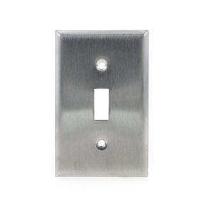 Placa De 1 Módulo Cromo 1 Pza - Eagle