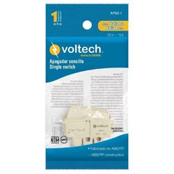 Interruptor 1 Polo Sencillo Italiana Mecanismo - Volteck Varios Colores