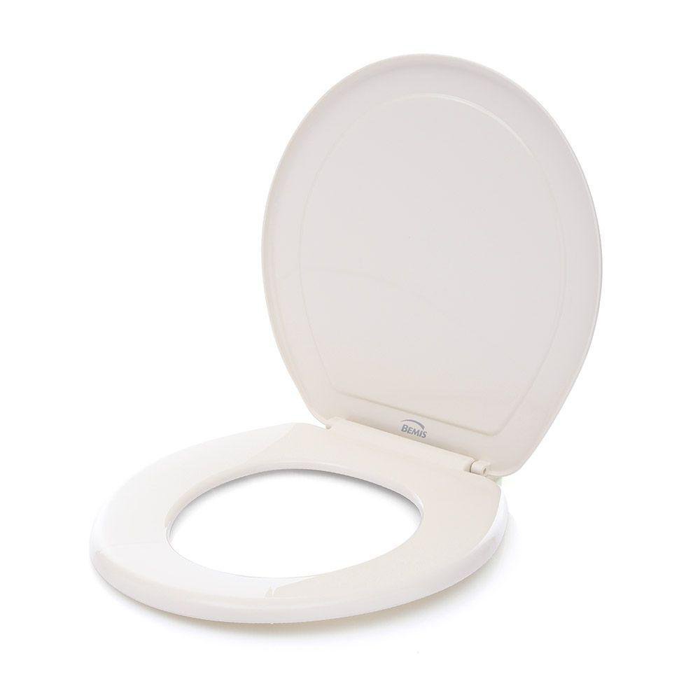 Asiento para Inodoro Redondo Color Blanco Bone