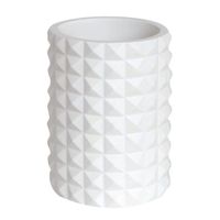 Vaso Mosaico Blanco