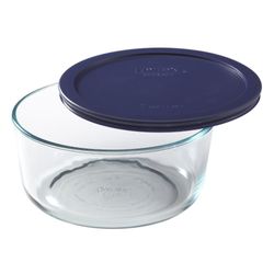 Recipiente De Vidrio Circularg - Corning Varias Capacidades
