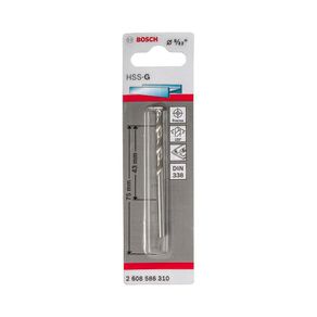 Broca Metal 5/32 Plg Hss Mandril 3/8 Plg - Bosch