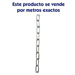 Cadena 3/0 Eslabon Cerrado 405 Lb Zinc