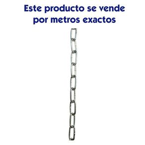 Cadena 3/0 Eslabon Cerrado 405 Lb Zinc