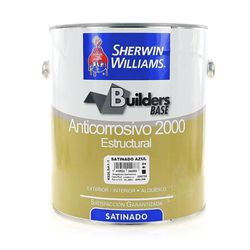 Builders Base Anticorrosivo 2000 Estructural Azul 1 Gal - Sherwin Williams