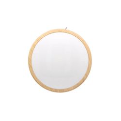 Plafón Led Redondo Luz Blanca Madera 25w - Ikelite