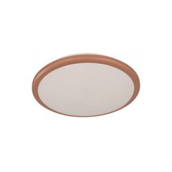 Plafón LED Redondo Luz Blanca Rose Gold 25 W - Ikelite