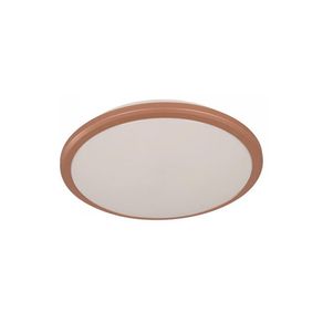 Plafón LED Redondo Luz Blanca Rose Gold 25 W - Ikelite
