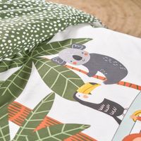 Set De Duvet Diseño Jungla Imperial 2 Pzas - Koala