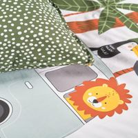 Set De Duvet Diseño Jungla Imperial 2 Pzas - Koala