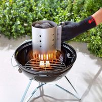 Arrancador de Carbón Compacto RapidFire de Acero Aluminizado