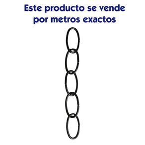 Cadena De Metal De 35 Lb Negra - Ace