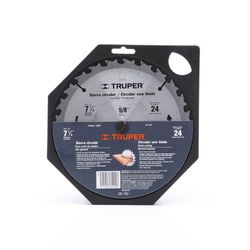Disco Para Madera 7 1/4 Plg 24D - Truper