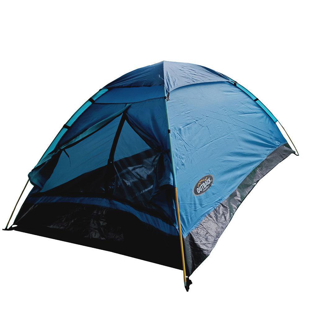 Carpa Iglú Montana para 2 Personas de 200 x 120 x 95 cm Color Azul