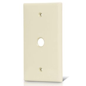 Placa De 1 Módulo Marfil - Volteck