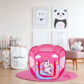 Piscina Con Pelotas Diseño Unicornio - Koala Kids