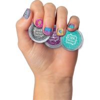 Kit De Uñas Cool Maker Glitter - Go Glam