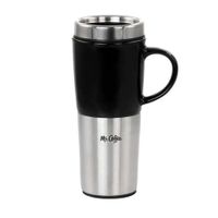 Pocillo Térmico Con Tapa De Acero Inoxidable De 16 Oz - Mr. Coffee