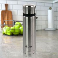 Termo De Acero Inoxidable Plateado De 23 Oz - Mr. Coffee