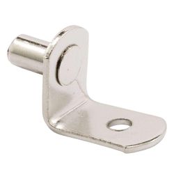 Soporte Acero De 1/4 Plg 20 Lbs Plateado 8 pzas - Prime Line